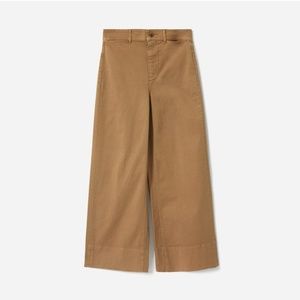 Everlane Lightweight Wide Leg Crop Chino